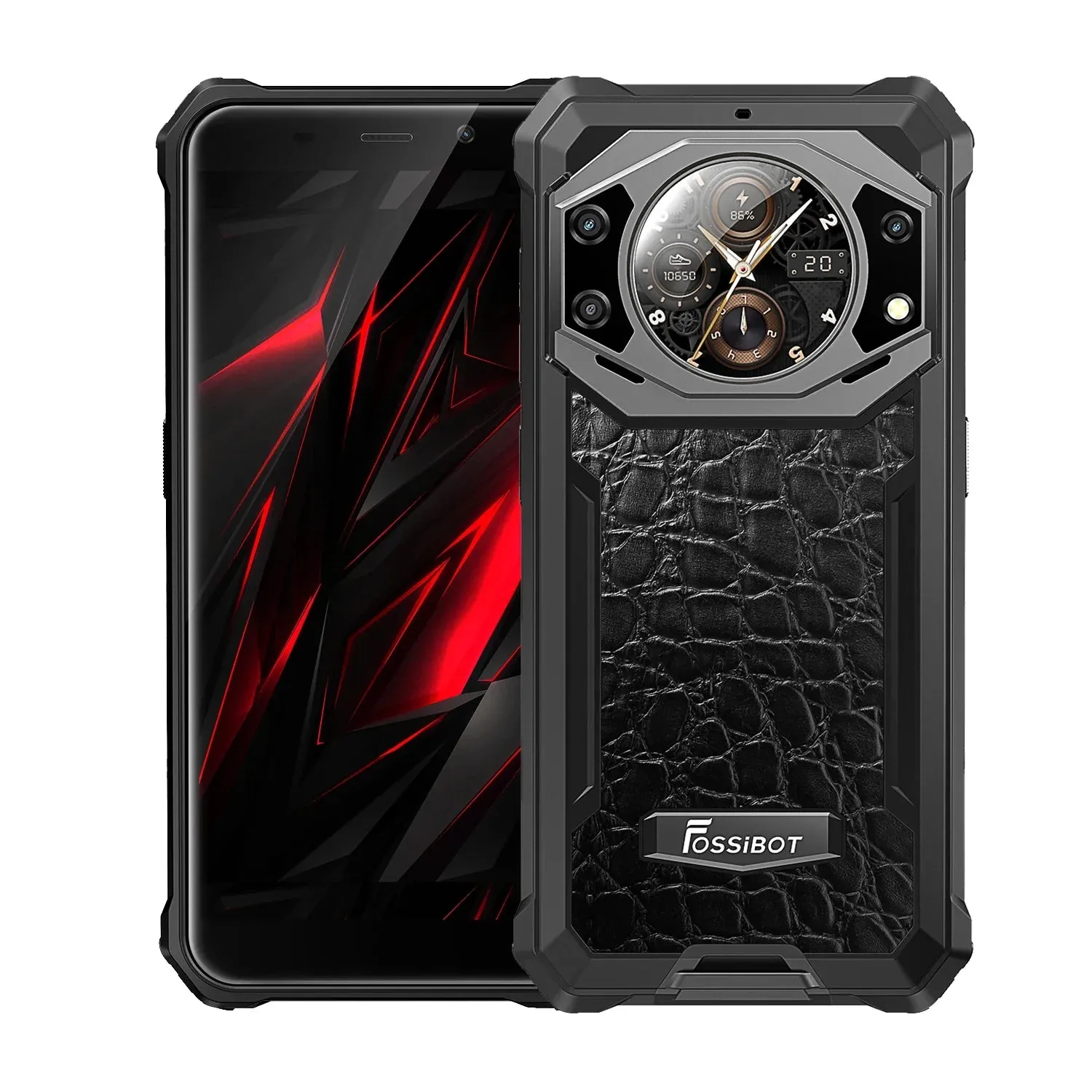 FOSSIBOT F101 PRO Outdoor Handy 128GB Orange
