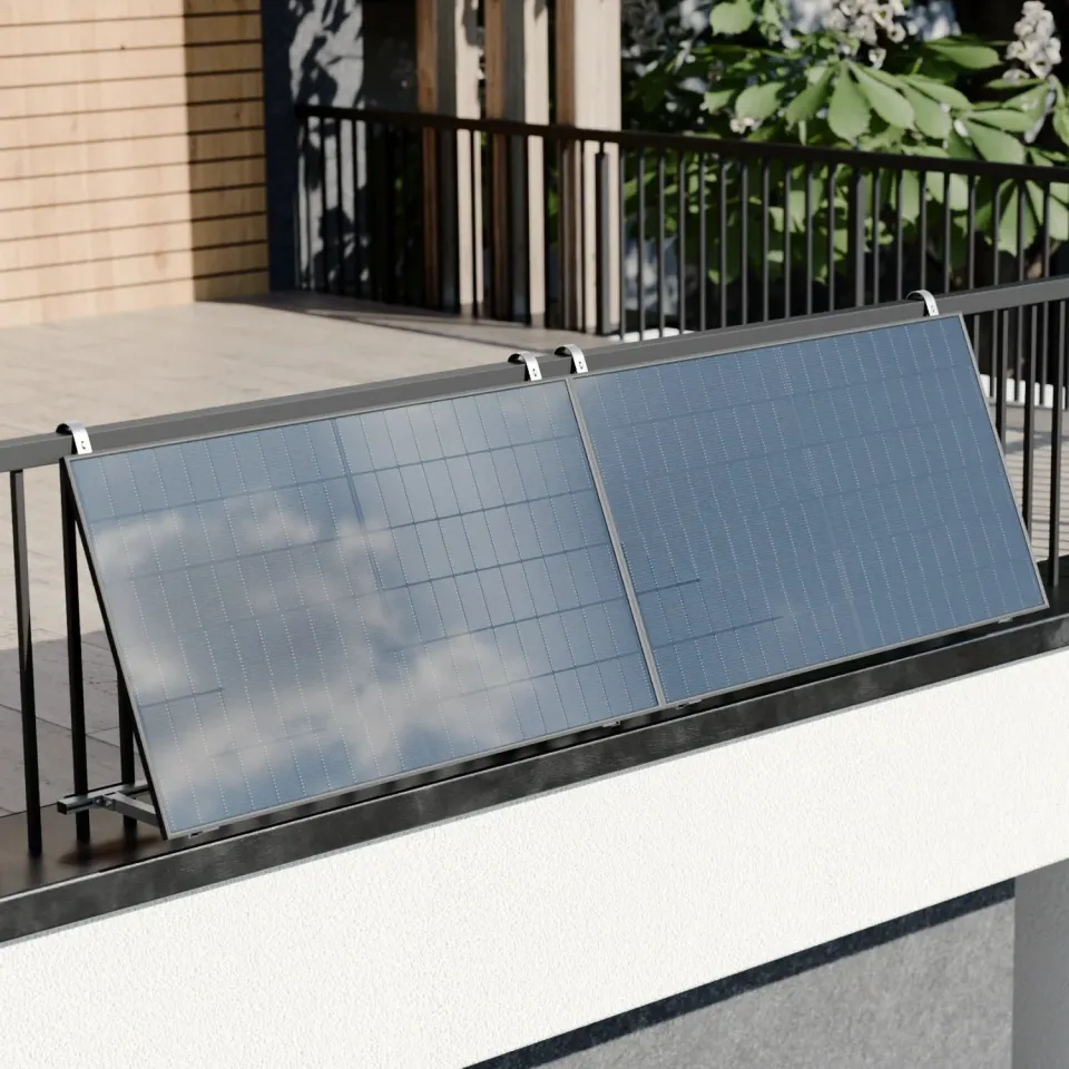 Solakon Balkonkraftwerk Halterung Balkon 0-30° verstellbar