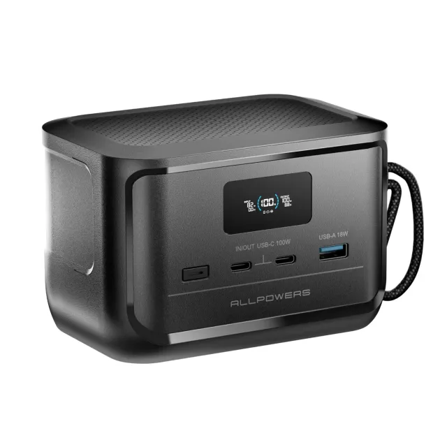 Allpowers P100 Powerbank 99Wh 100W LiFePO4 mit Display