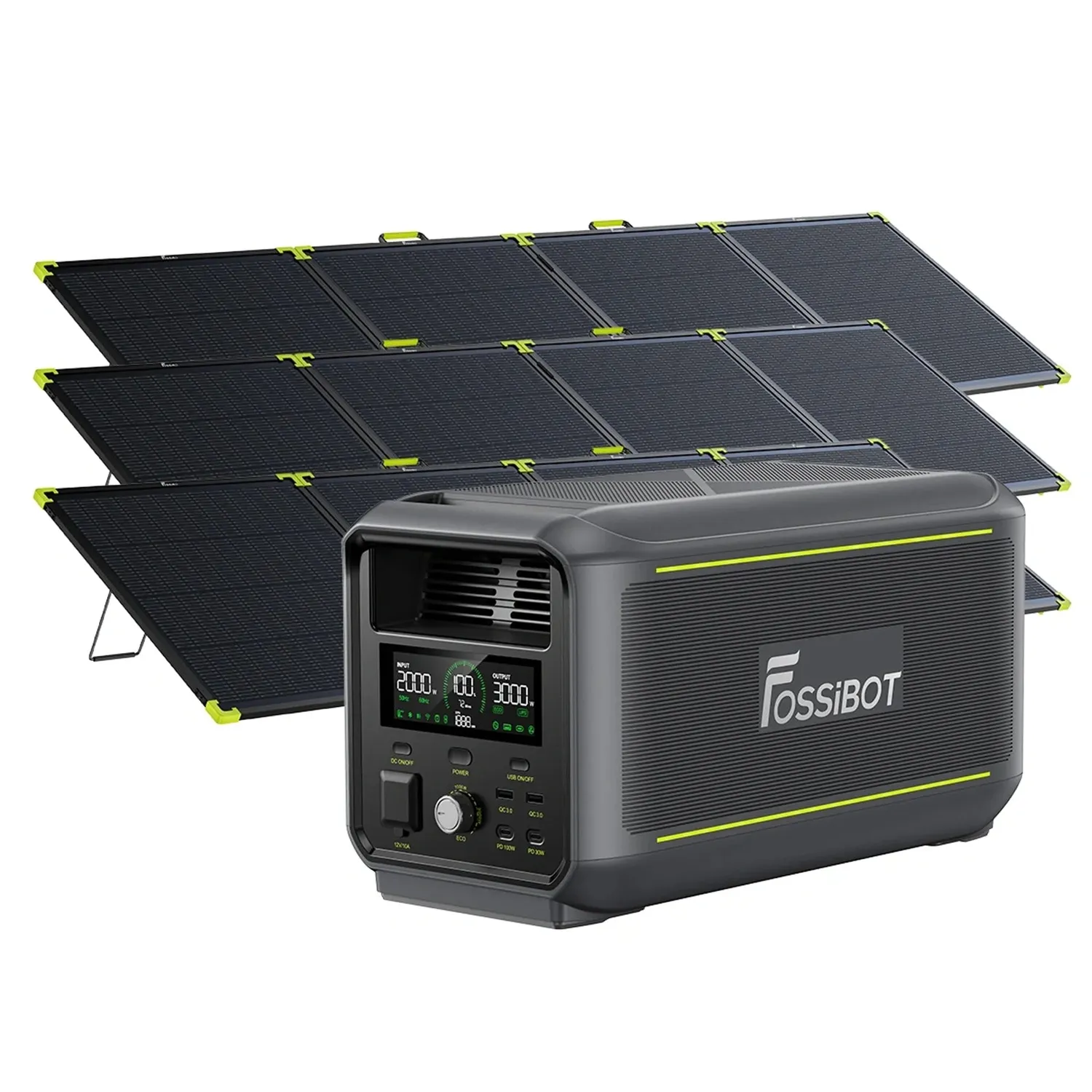 FOSSiBOT F3000 Powerstation 2048Wh Nur Gerät 3000W