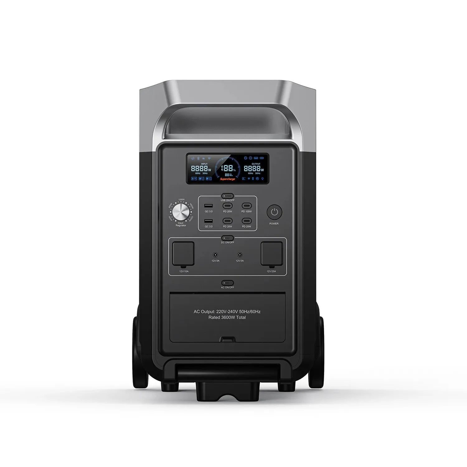 FOSSiBOT F3600 Pro Powerstation 3840Wh ohne Solar