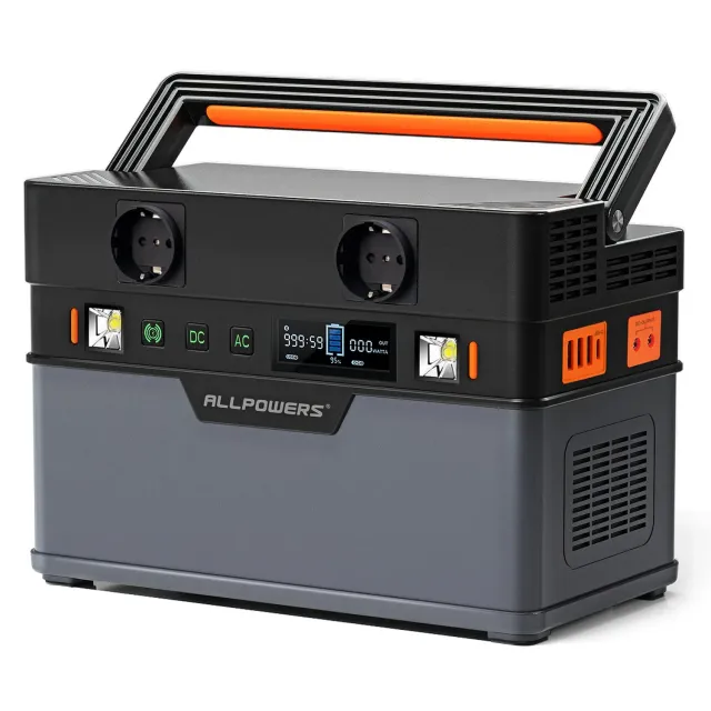 ALLPOWERS S700 Powerstation 606Wh 700W mit Bluetooth