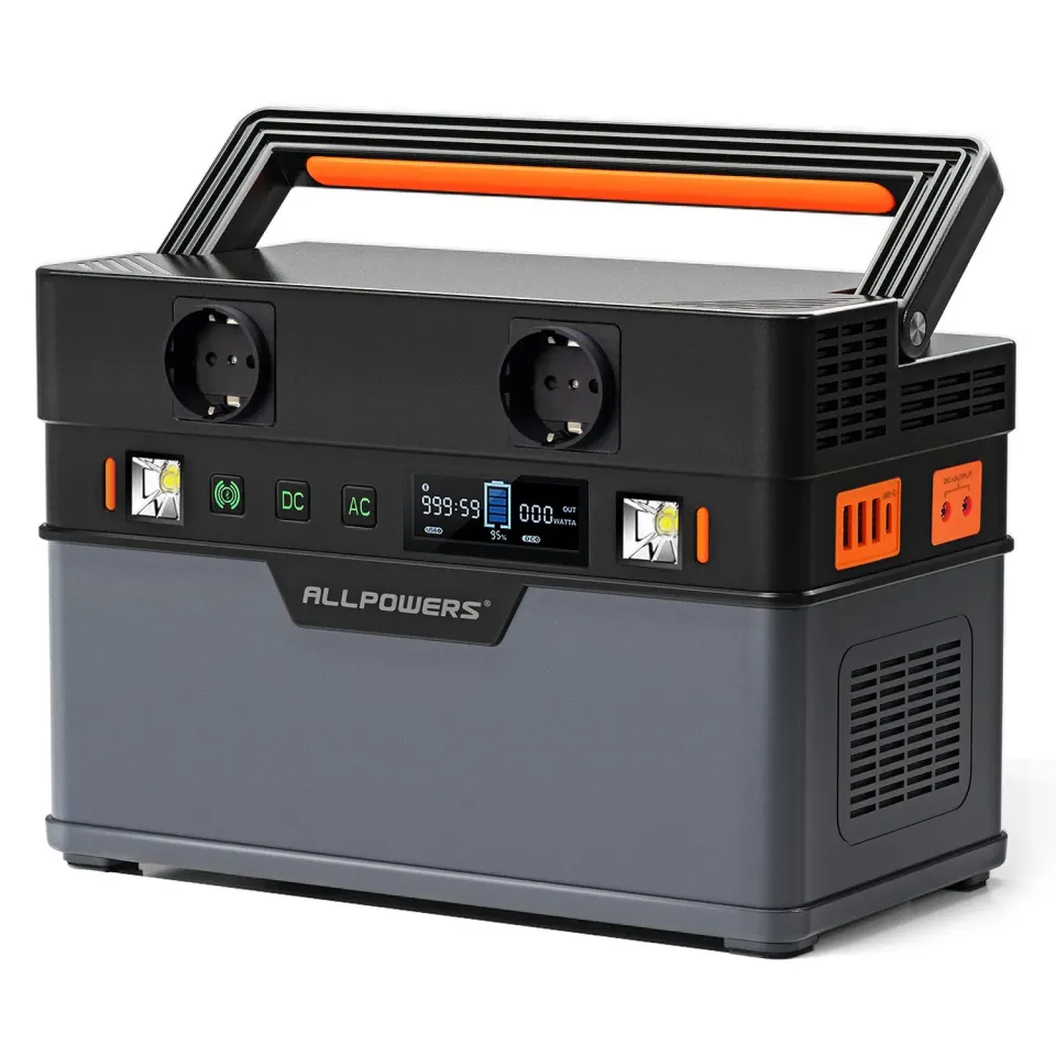 ALLPOWERS S700 Powerstation 606Wh 700W mit Bluetooth