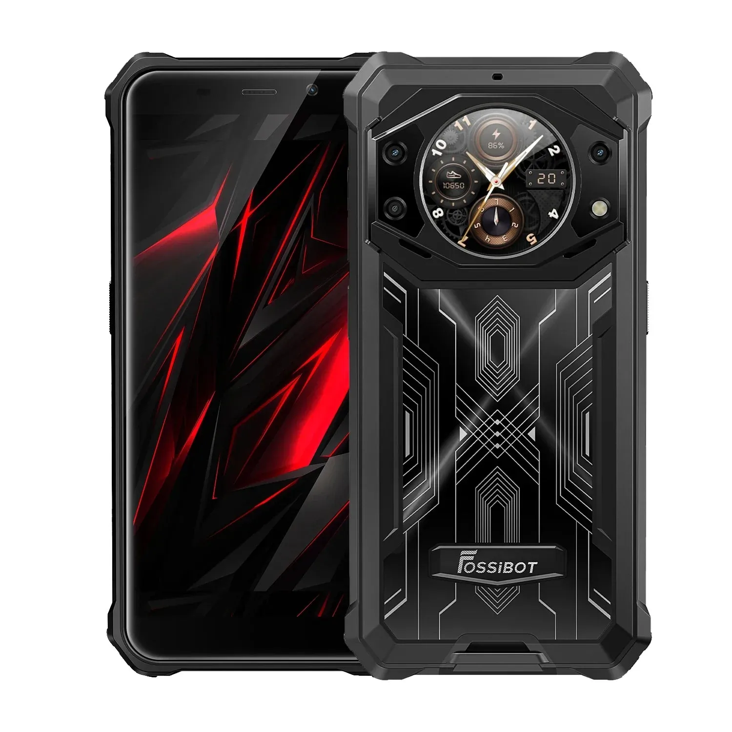 FOSSIBOT F101 PRO Outdoor Handy 128GB Orange
