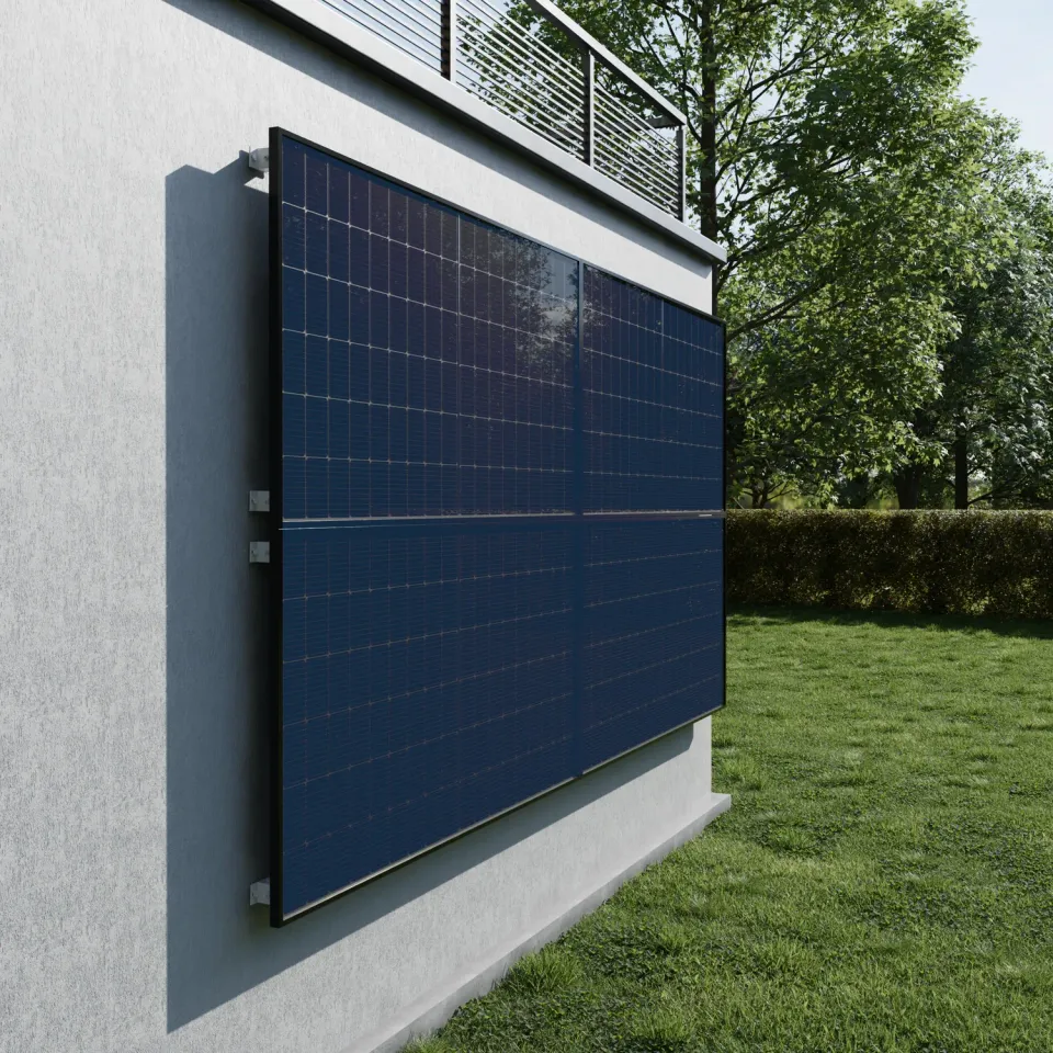 Solakon Wand & Fassade Halterung für Solarmodul Aluminium