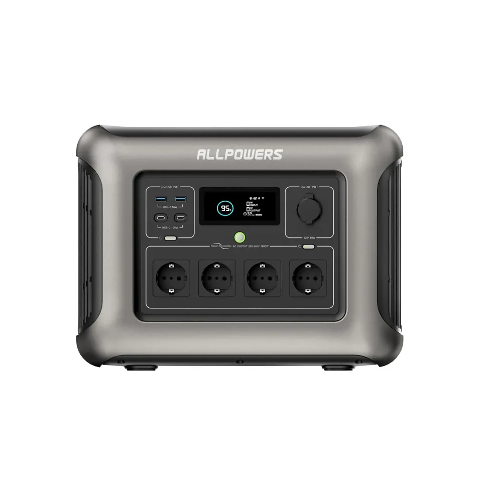 ALLPOWERS R1500 Powerstation 1152Wh 1800W Solo ohne Panel