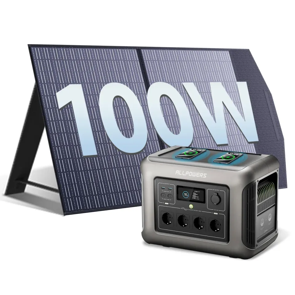 Allpowers R1500 Powerstation 1152Wh mit 100W Solarpanel