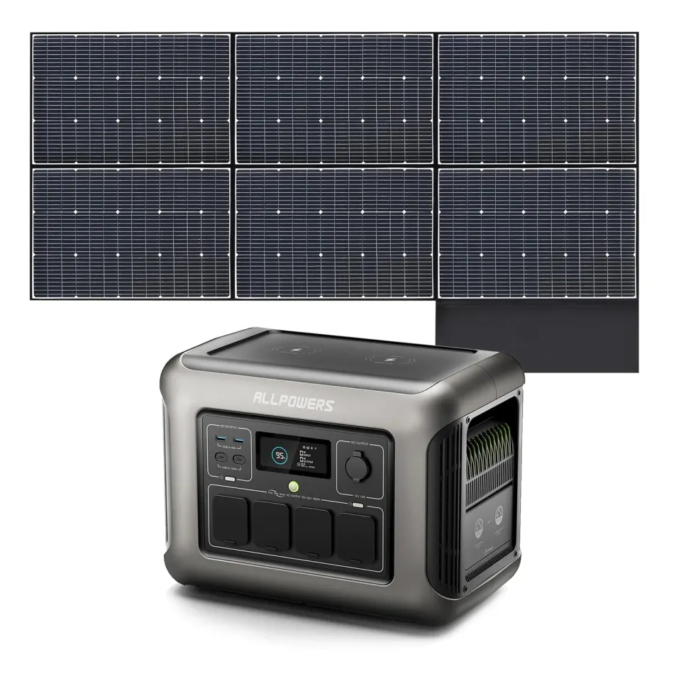 ALLPOWERS R1500 Powerstation 1152Wh mit 600W Solarpanel