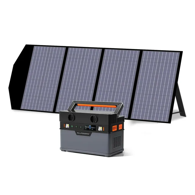 ALLPOWERS S700 Powerstation 606Wh mit 140W Solarpanel