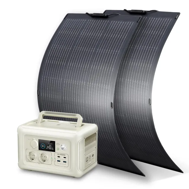 ALLPOWERS R600 Solargenerator 299Wh mit 2x 100W SF100