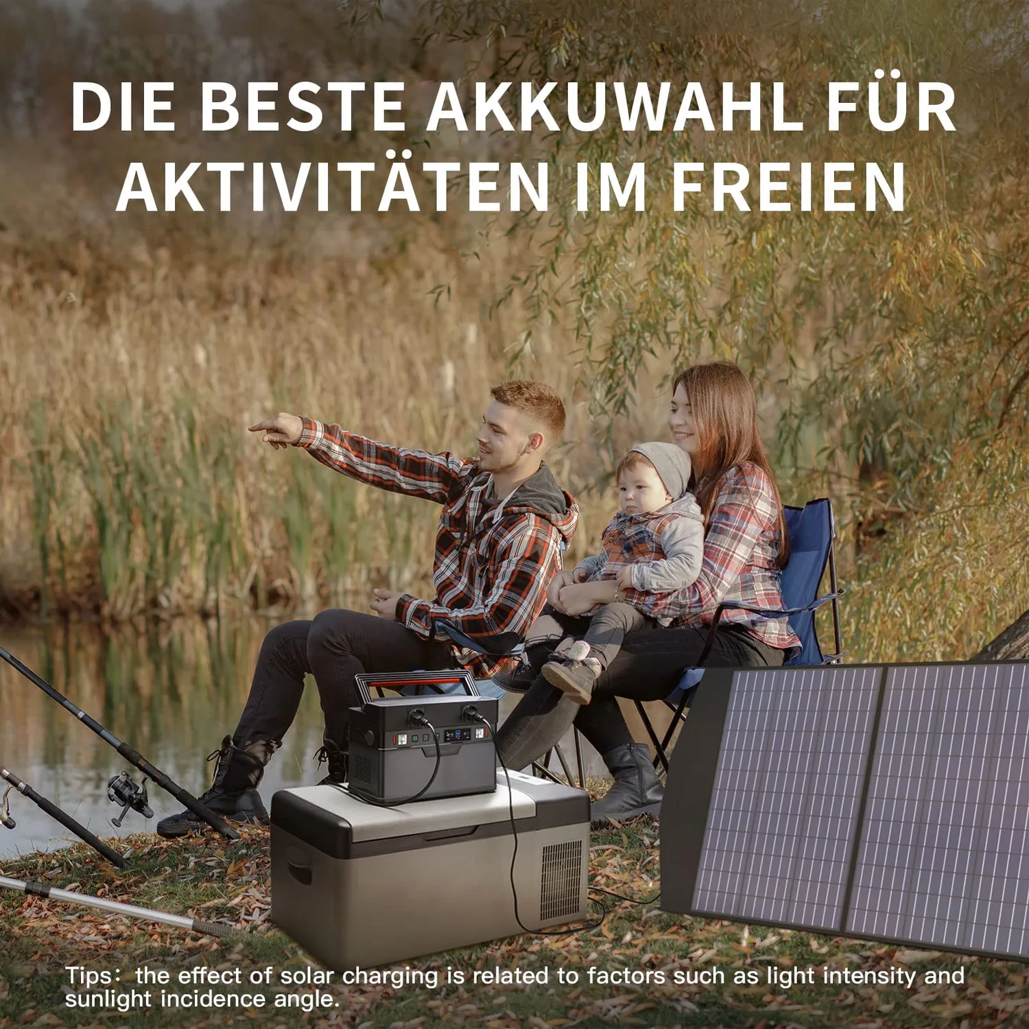 Allpowers S700 Solargenerator 606Wh mit 100W Panel