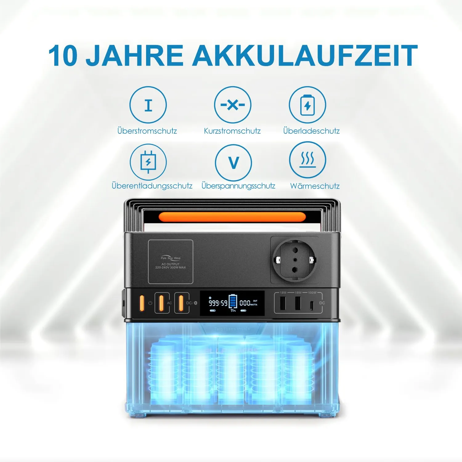 Allpowers S300 Powerstation 288Wh 300W mit USV