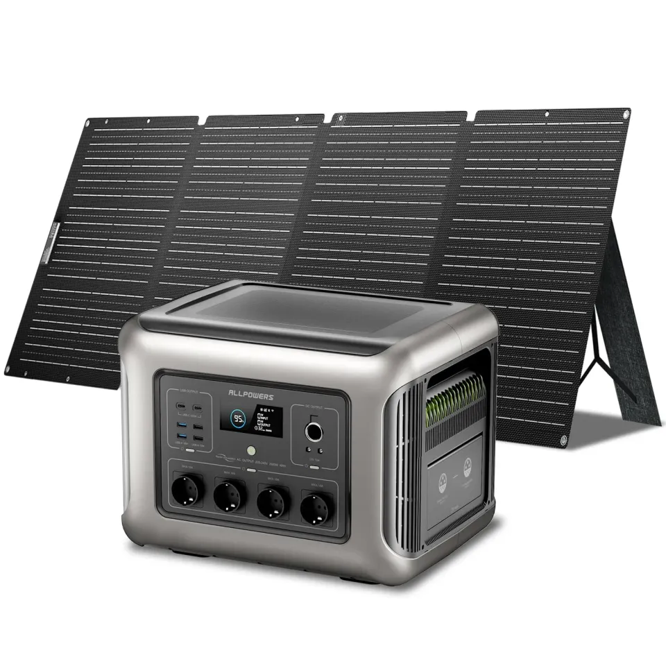 Allpowers R2500 V2 Powerstation mit 200W Panel 1920Wh