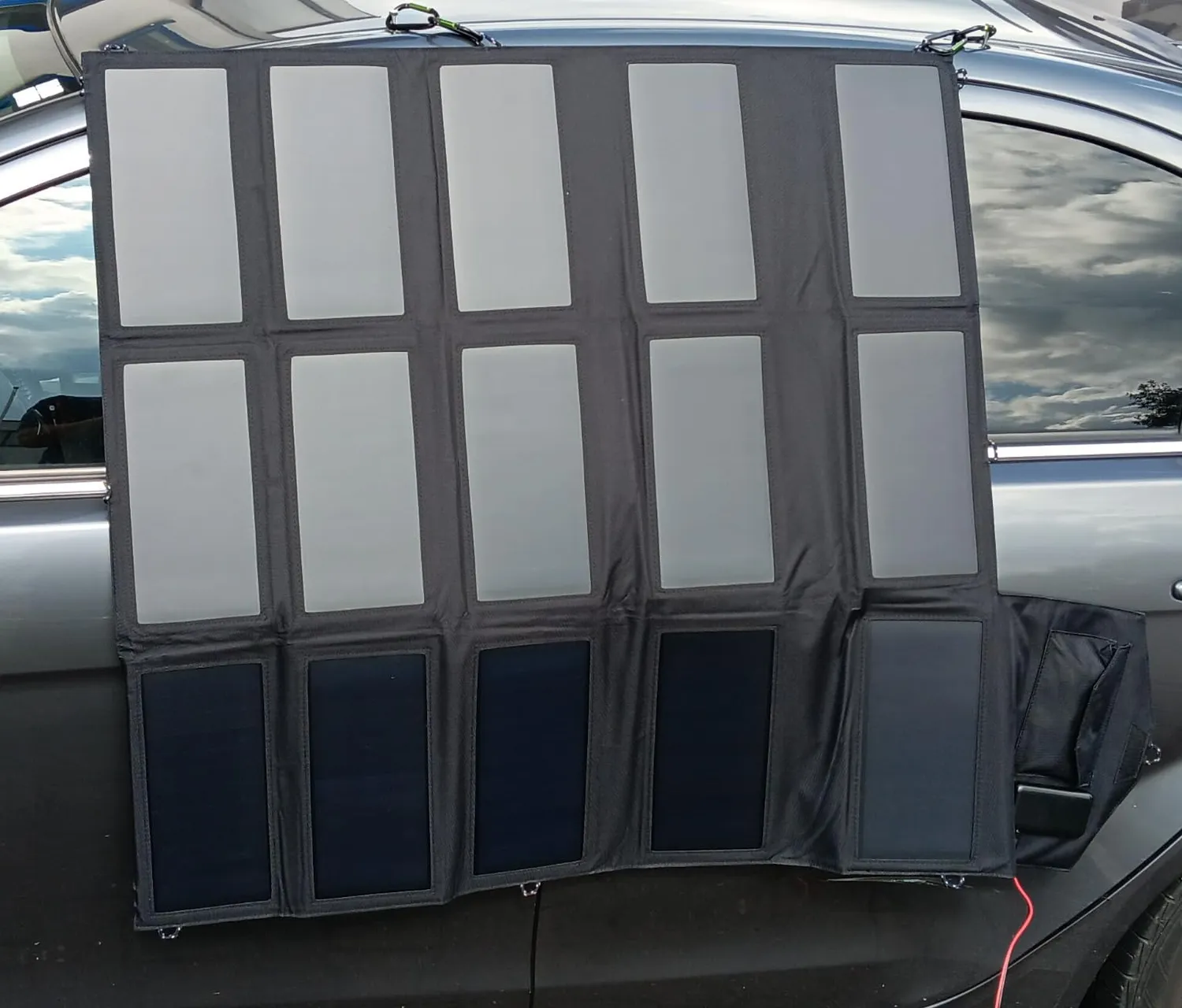 ALLPOWERS 100W Faltbares Solarpanel 32x19x8 cm monokristallin