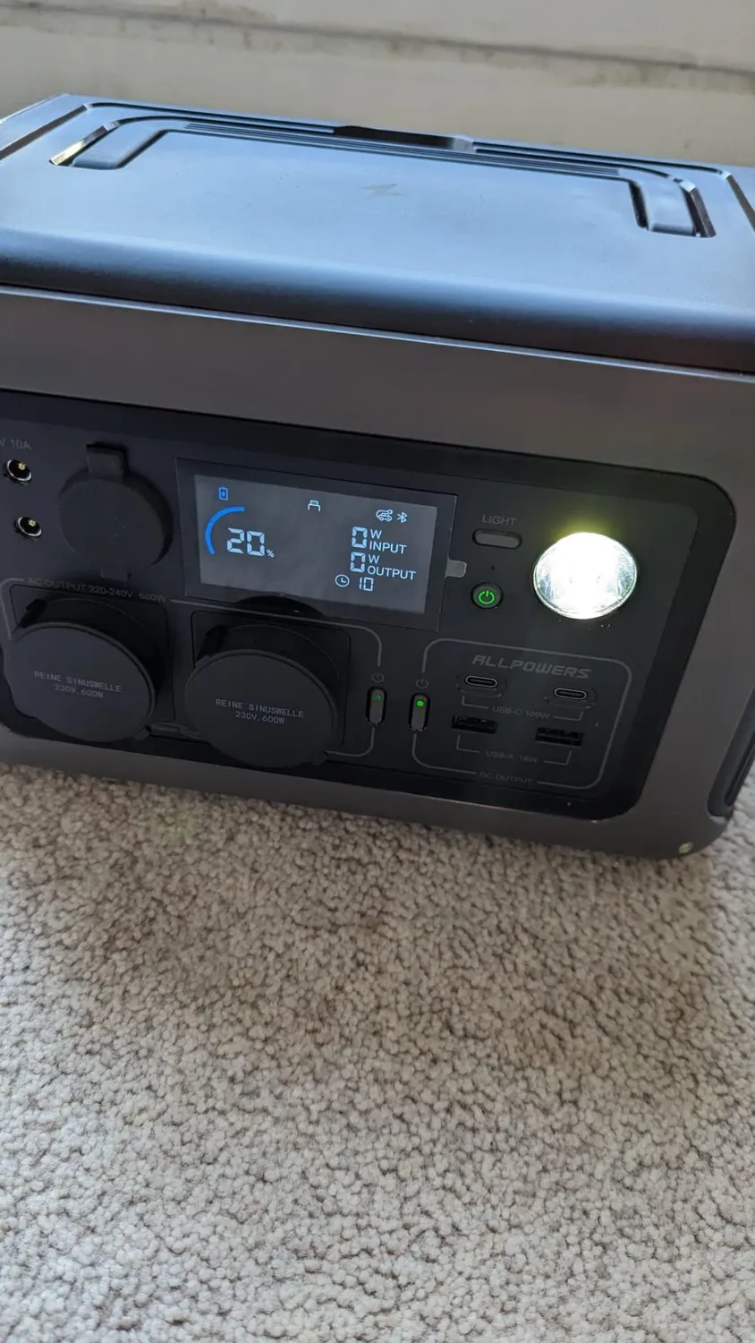 ALLPOWERS R600 Powerstation 299Wh LiFePO4 USV