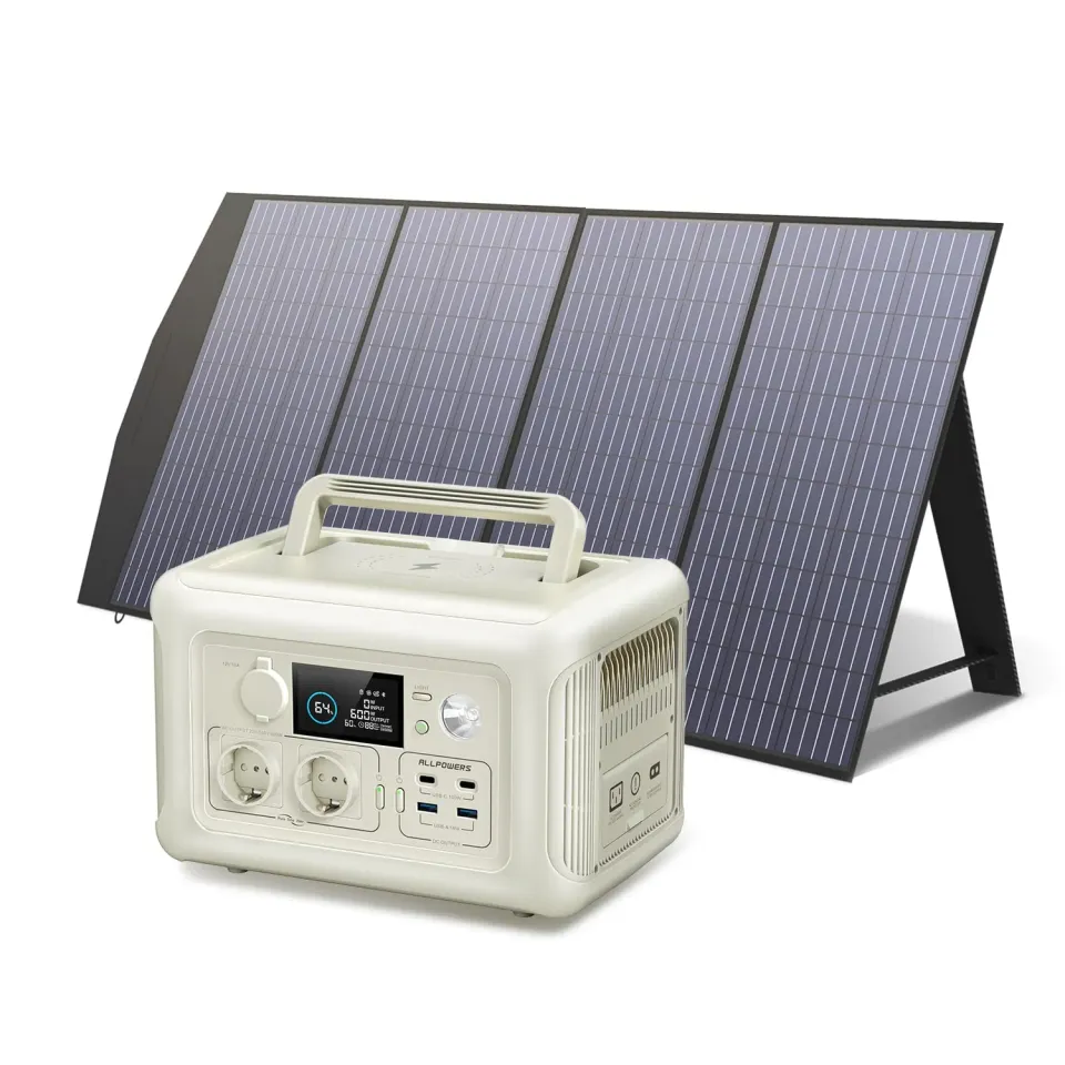 ALLPOWERS R600 Powerstation 299Wh +200W Solarpanel