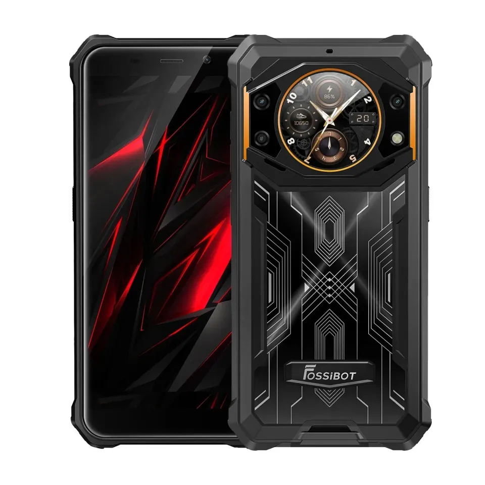 FOSSIBOT F101 PRO Outdoor Handy 128GB Orange