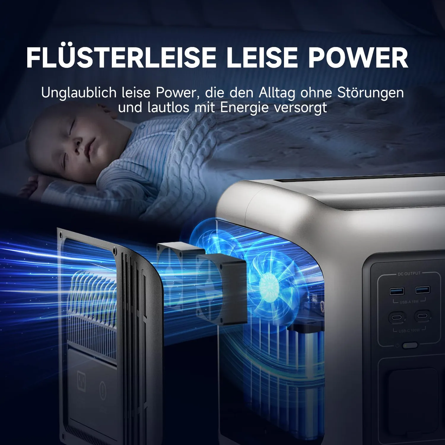 ALLPOWERS R1500 Powerstation 2304Wh mit B1000 Akku
