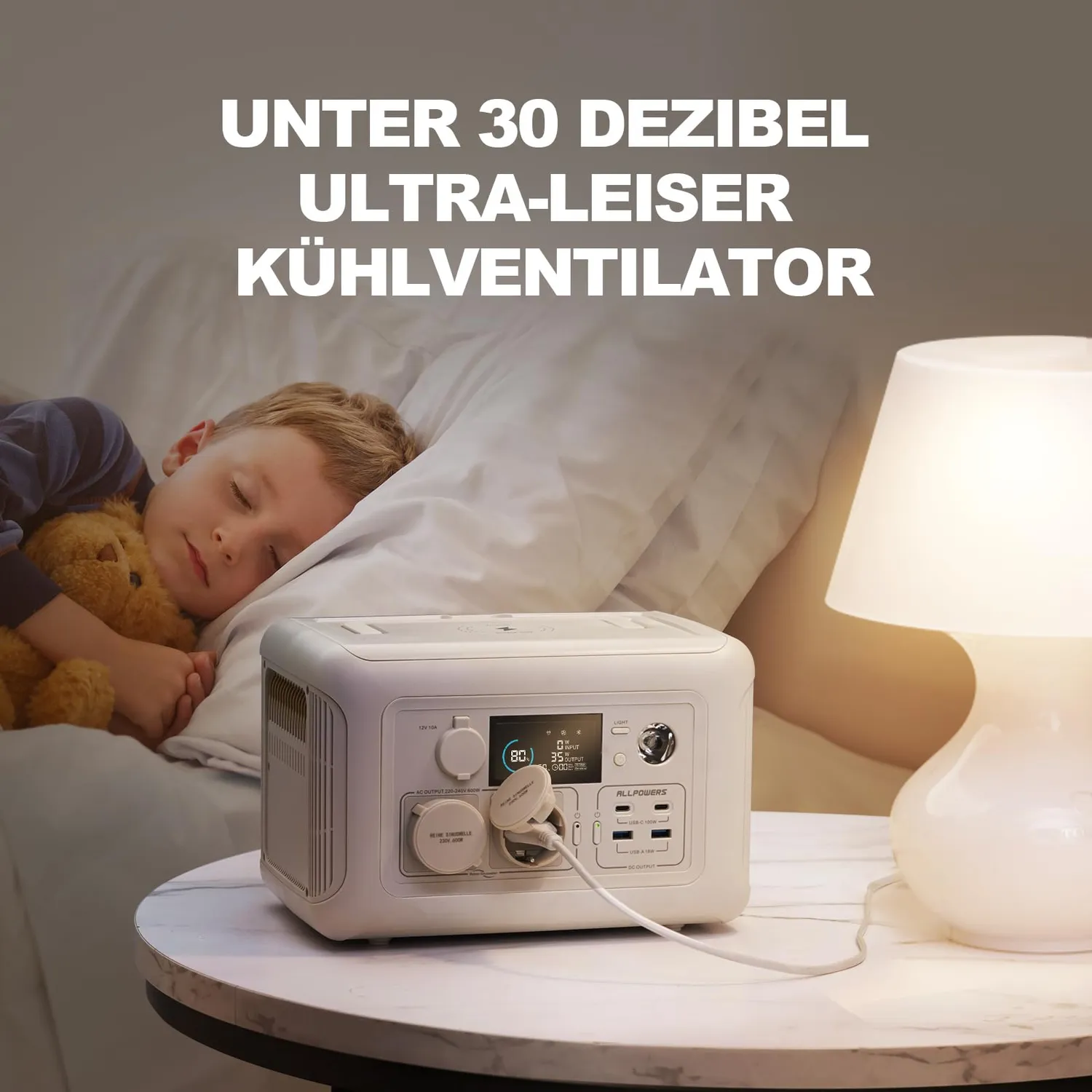 ALLPOWERS R600 Solargenerator 299Wh mit 200W Solarpanel